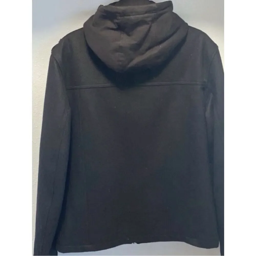 GUESS Men’s Wool Blend‎ Jacket with Hood – Size XXL 🖤